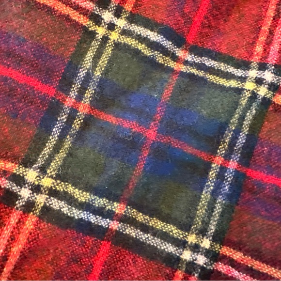 Pendleton Wool Scarf Plaid Red - Picture 4 of 6